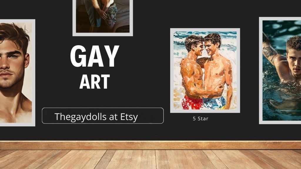 Support The Gaydolls at our ETSY Store for Gay Art and Gifts