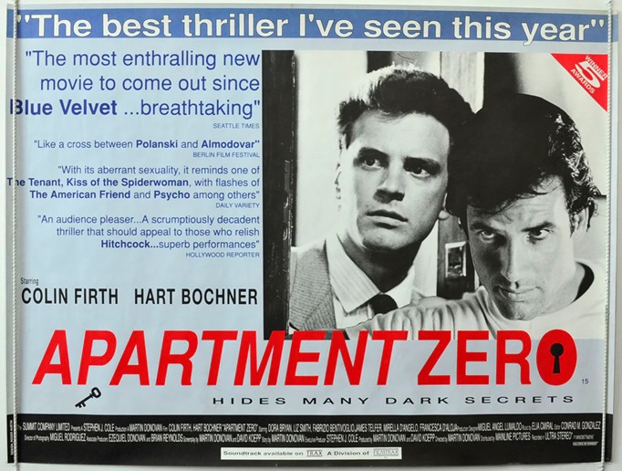 Apartment Zero 1988
